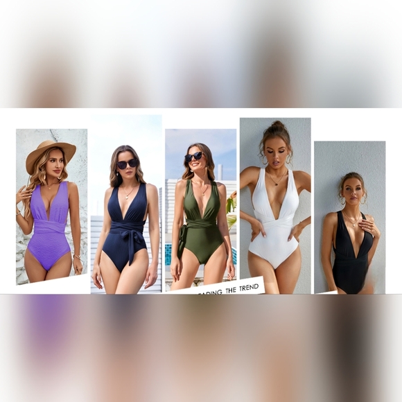 MOLYBELL Deep Plunge Monokini #434 NWOT - Picture 6 of 13